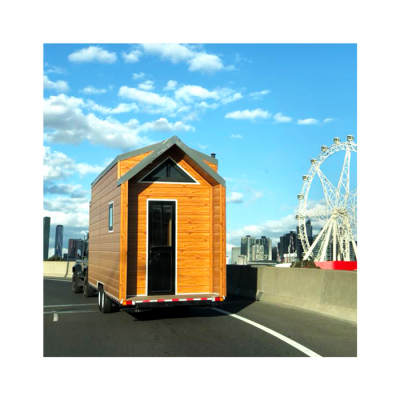 Deepblue Smarthouse prefabricated modern Australia New Zealand standard tiny house on wheels with trailer