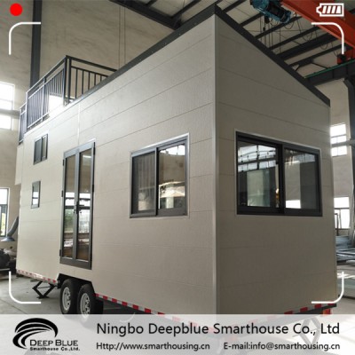 Deepblue Smarthouse NZ/AU/EU/USA Prefab light steel trailer caravans tiny house on wheels