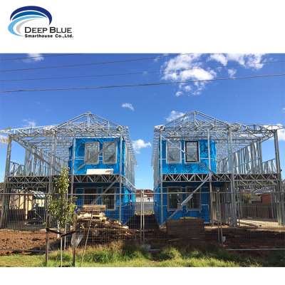 Australia Standard Light Prefabricated Gauge Steel Frame House