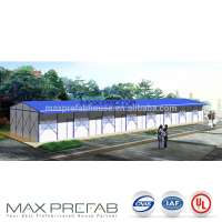 K Modular Fast Constructed Prefab Metal Frame House