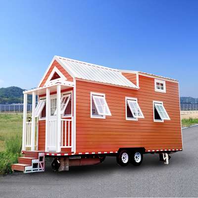 Deepblue Smarthouse CE/USA/Australia/New Zealand Standard Prefabricated Modern steel Framed Tiny House on Wheels Made In China